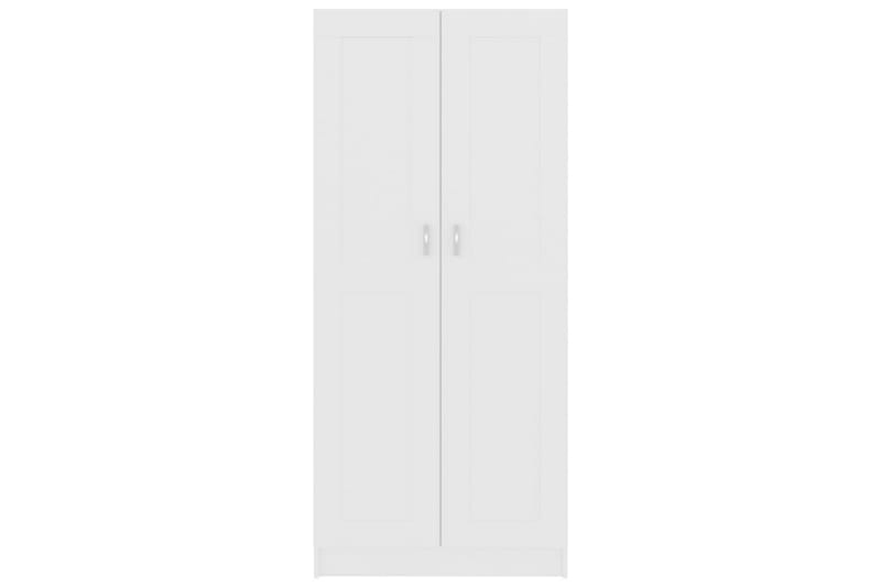 Kirjahylly valkoinen 82,5x30,5x185,5 cm lastulevy - Valkoinen - Säilytys - Hylly - Kirjahylly