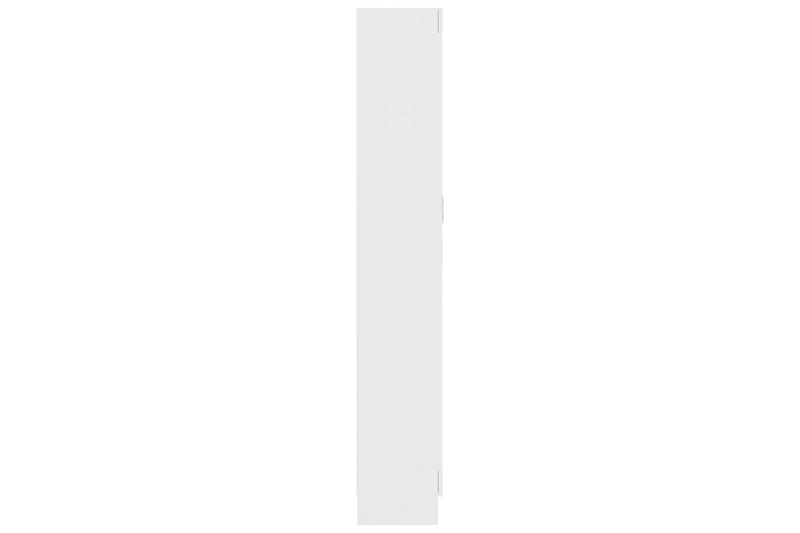 Kirjahylly valkoinen 82,5x30,5x185,5 cm lastulevy - Valkoinen - S�äilytys - Hylly - Kirjahylly