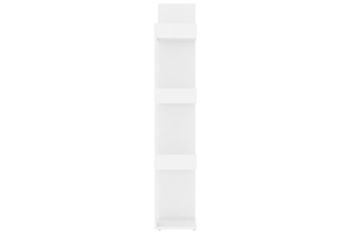 Kirjahylly valkoinen 86x25,5x140 cm lastulevy - Valkoinen - Kirjahylly - Hylly