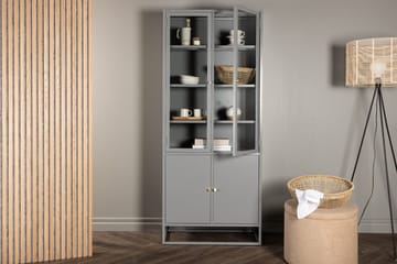 Kirjahylly Venture Home Bakal-kirjahylly 80x40,5x190 cm Ljusgrå - Säilytys - Hylly - Kirjahylly