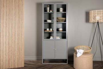 Kirjahylly Venture Home Bakal-kirjahylly 80x40,5x190 cm Ljusgrå - Säilytys - Hylly - Kirjahylly