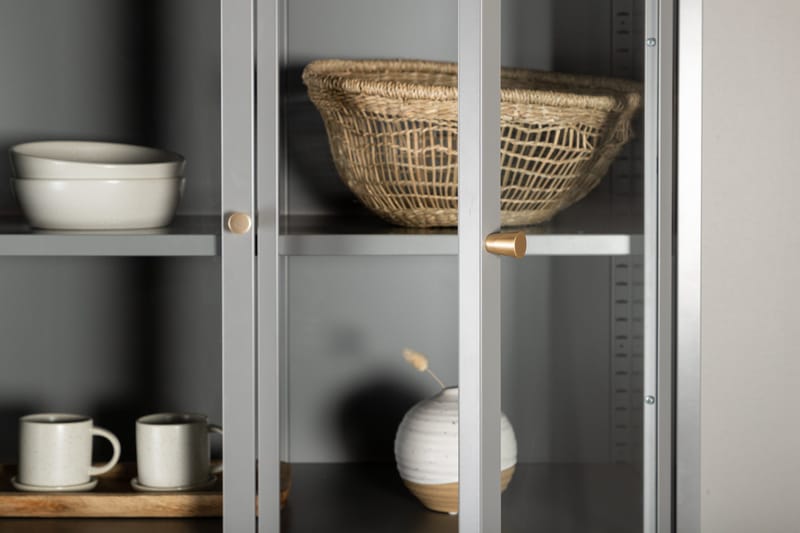 Kirjahylly Venture Home Bakal-kirjahylly 80x40,5x190 cm Ljusgrå - Säilytys - Hylly - Kirjahylly