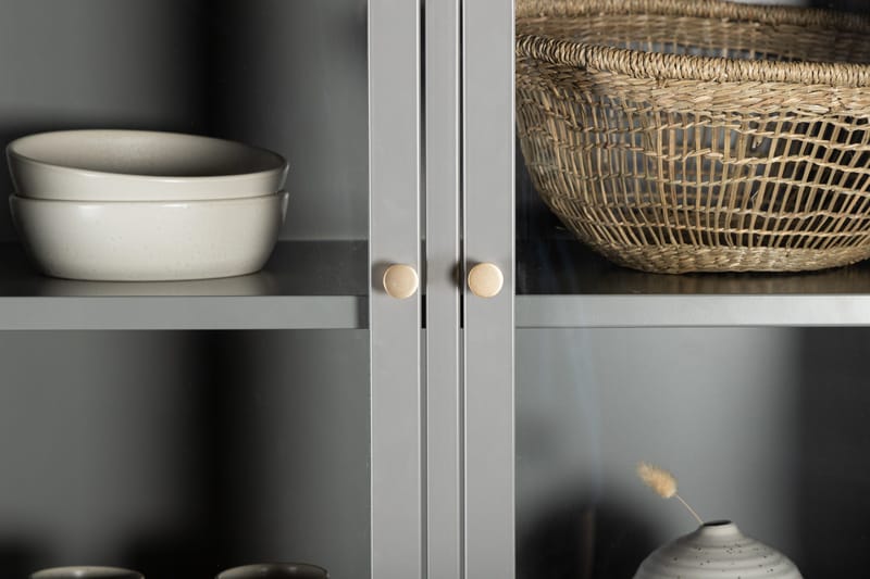 Kirjahylly Venture Home Bakal-kirjahylly 80x40,5x190 cm Ljusgrå - Säilytys - Hylly - Kirjahylly