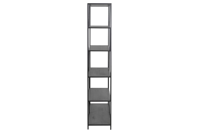 Kirjahylly Walmon 114x35 cm 4 hyllyä - Musta/Matta Musta - Säilytys - Hylly - Kirjahylly