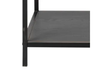 Kirjahylly Walmon 114x35 cm 4 hyllyä - Musta/Matta Musta - Säilytys - Hylly - Kirjahylly