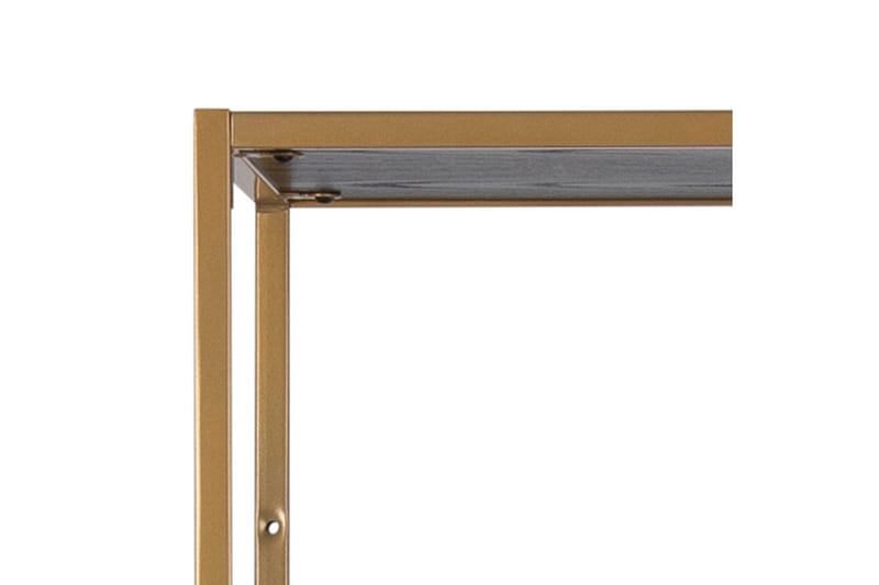 Kirjahylly Walmon 77x35 cm 4 hyllyä - Musta - Säilytys - Hylly - Kirjahylly