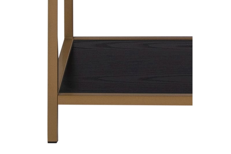 Kirjahylly Walmon 77x35 cm 4 hyllyä - Musta - Säilytys - Hylly - Kirjahylly