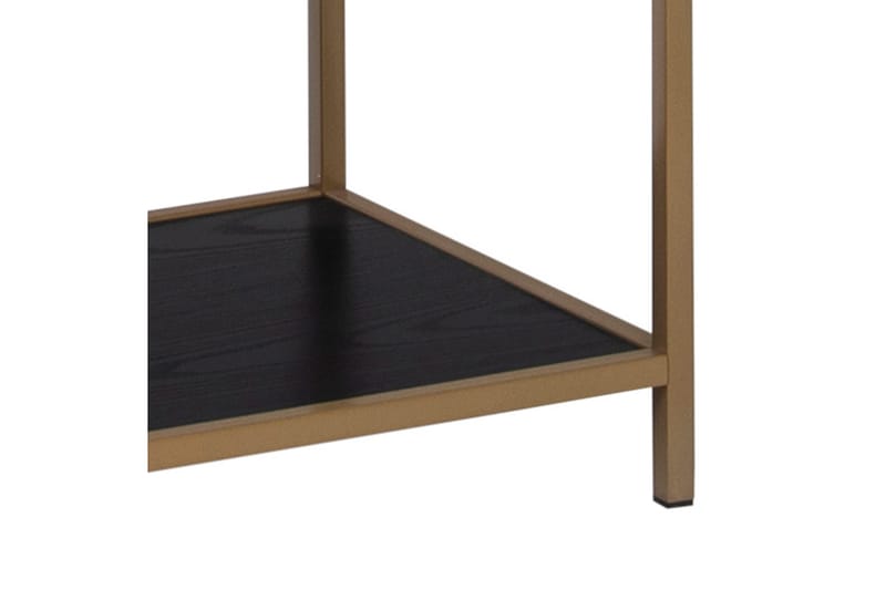 Kirjahylly Walmon 77x35 cm 4 hyllyä - Musta - Säilytys - Hylly - Kirjahylly