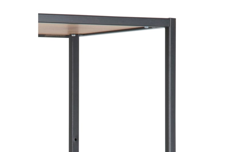 Kirjahylly Walmon 77x35 cm 5 hyllyä - Luonnonväri/Matta Musta - Säilytys - Hylly - Kirjahylly