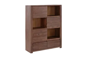 Kirjahylly Walter 100 cm - Akaasia/Ruskea - Säilytys - Hylly - Kirjahylly
