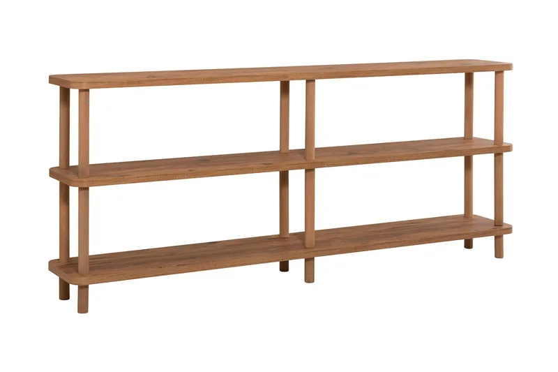 Kirjahylly Zakkum 180x74,9 cm, Mänty