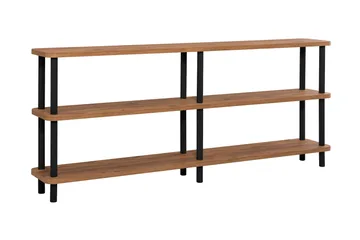 Kirjahylly Zakkum 180x74,9 cm - Musta - Säilytys - Hylly - Kirjahylly