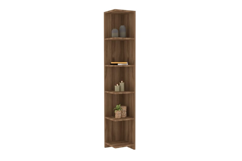 Kirjahylly Zakkum 25x160 cm - Ruskea - Säilytys - Hylly - Kirjahylly