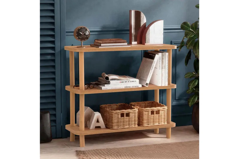 Kirjahylly Zakkum 80x75 cm - Vihreä - Säilytys - Hylly - Kirjahylly