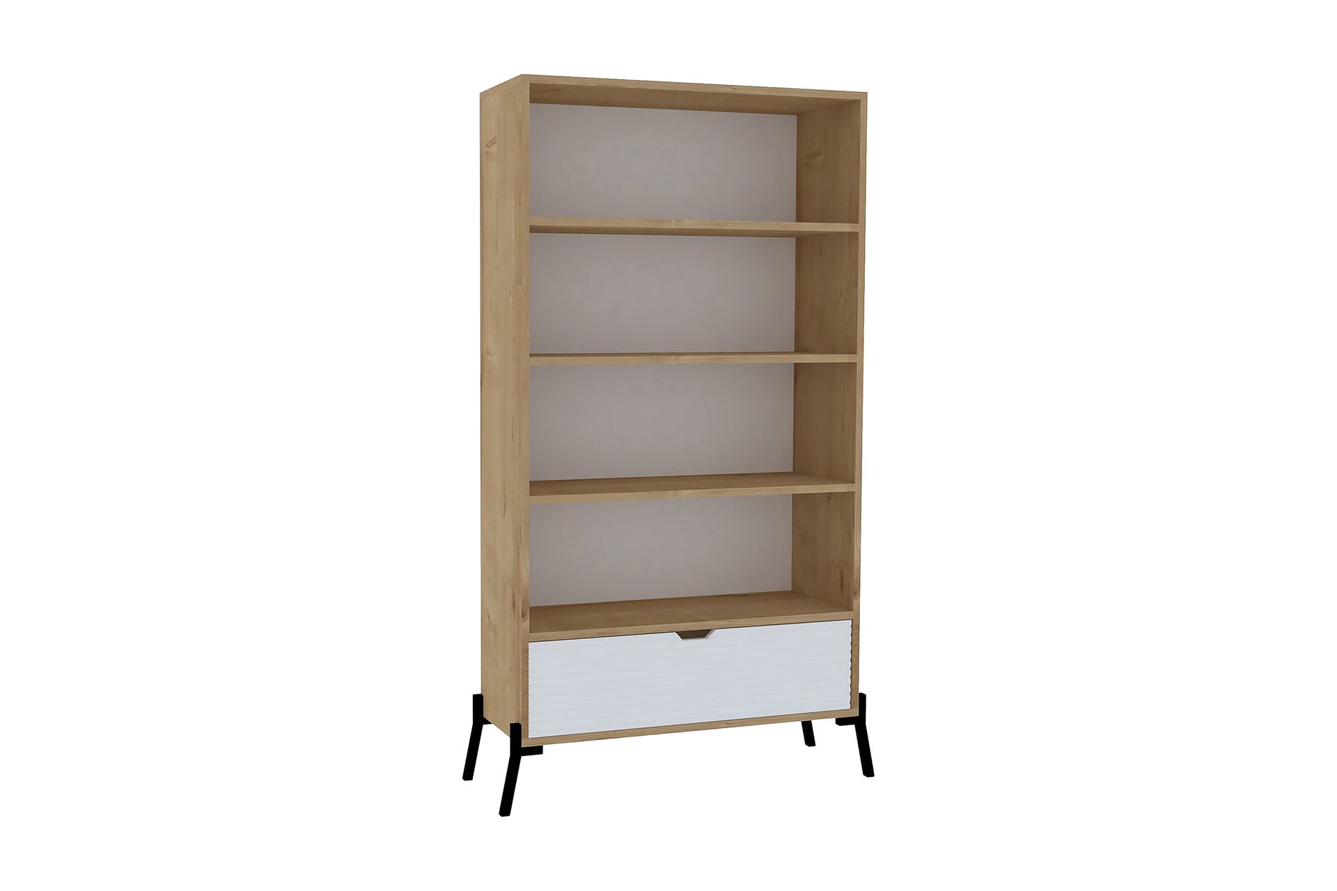 Kirjahylly Zakkum 83,6x160 cm - Sininen - Säilytys - Hylly - Kirjahylly