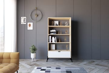 Kirjahylly Zakkum 83,6x160 cm - Sininen - Säilytys - Hylly - Kirjahylly
