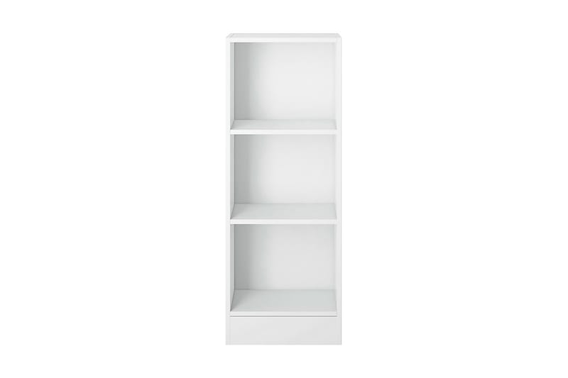 Kirjahylly Plassen 41 cm Matala - Valkoinen - Säilytys - Hylly - Kirjahylly