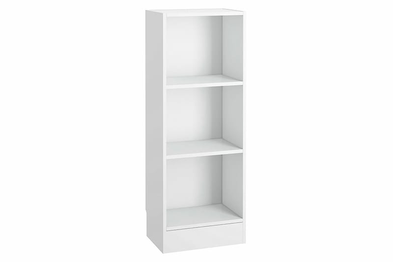 Kirjahylly Plassen 41 cm Matala - Valkoinen - Säilytys - Hylly - Kirjahylly