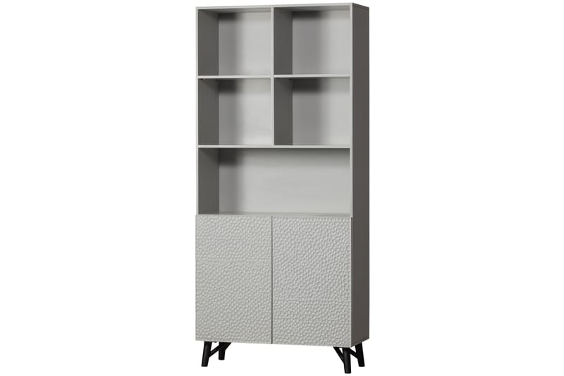 Kirjahylly Prezi 200 cm - Beige - Säilytys - Hylly - Kirjahylly