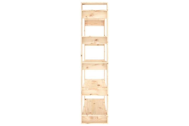 Kirjahylly/tilanjakaja 80x35x160 cm täysi mänty - Ruskea - Säilytys - Hylly - Kirjahylly