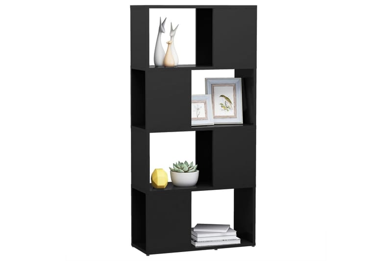 Kirjahylly/tilanjakaja harmaa 60x24x124,5 cm lastulevy - Harmaa - Säilytys - Hylly - Kirjahylly
