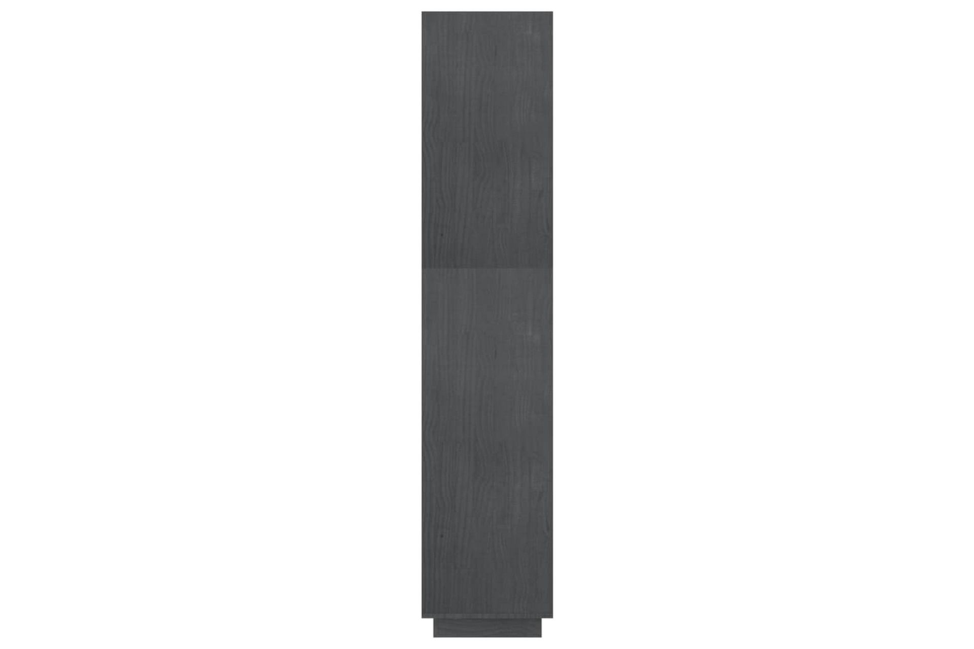 Kirjahylly/tilanjakaja harmaa 60x35x167 cm täysi mänty - Harmaa - Säilytys - Hylly - Kirjahylly