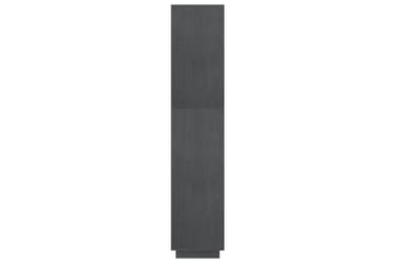 Kirjahylly/tilanjakaja harmaa 60x35x167 cm täysi mänty - Harmaa - Säilytys - Hylly - Kirjahylly