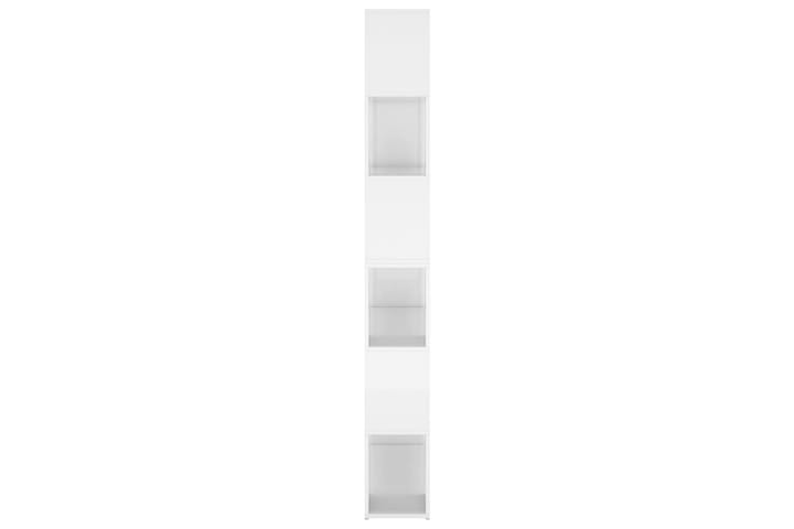 Kirjahylly/tilanjakaja korkeakiilto valkoinen 100x24x188 cm - Valkoinen - Kirjahylly - Hylly