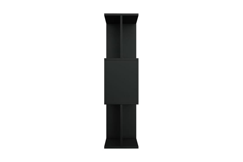 Kirjahylly/tilanjakaja musta 80x24x96 cm lastulevy - Musta - Säilytys - Hylly - Kirjahylly