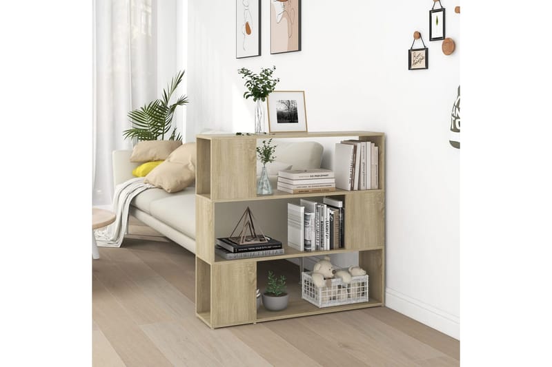 Kirjahylly/tilanjakaja Sonoma-tammi 100x24x94 cm - Säilytys - Hylly - Kirjahylly