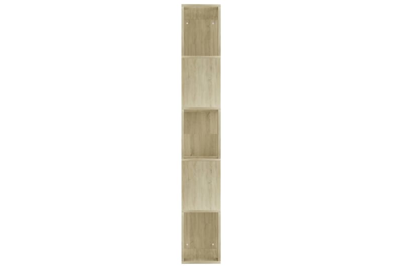 Kirjahylly/tilanjakaja Sonoma tammi 45x24x159 cm lastulevy - Ruskea - Säilytys - Hylly - Kirjahylly