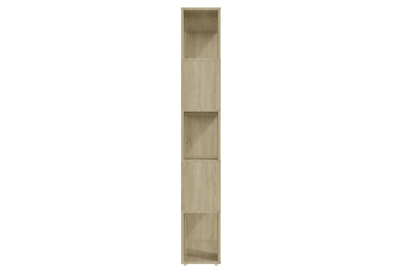 Kirjahylly/tilanjakaja Sonoma-tammi 80x24x155 cm lastulevy - Ruskea - Säilytys - Hylly - Kirjahylly