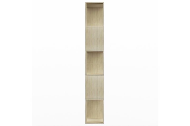 Kirjahylly/tilanjakaja Sonoma tammi 80x24x159 cm lastulevy - Ruskea - Säilytys - Hylly - Kirjahylly