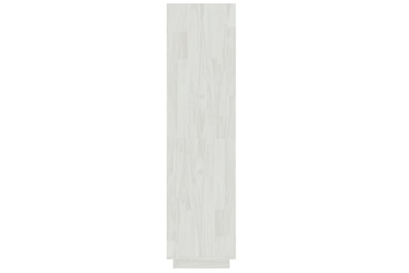 Kirjahylly/tilanjakaja valkoinen 40x35x135 cm täysi mänty - Valkoinen - Säilytys - Hylly - Kirjahylly