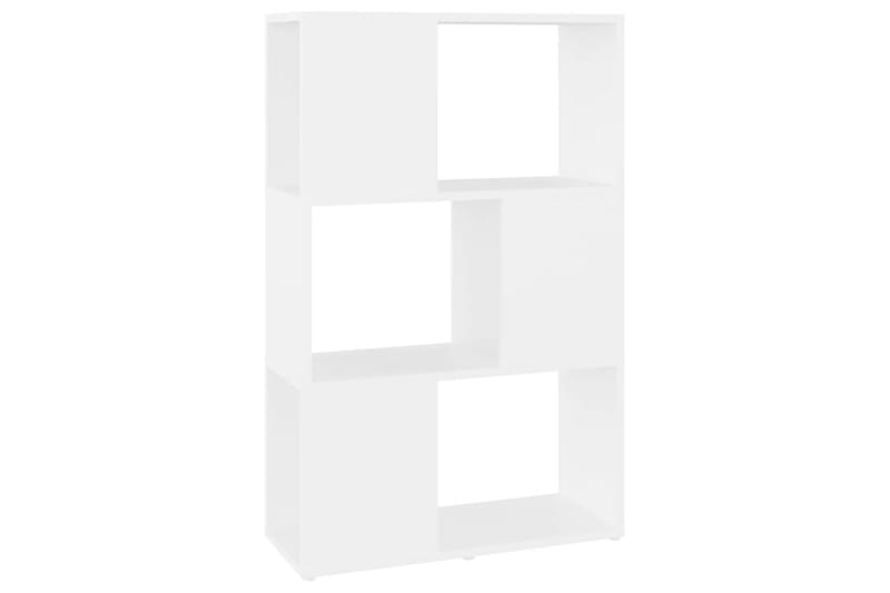 Kirjahylly/tilanjakaja valkoinen 60x24x94 cm lastulevy - Valkoinen - Säilytys - Hylly - Kirjahylly