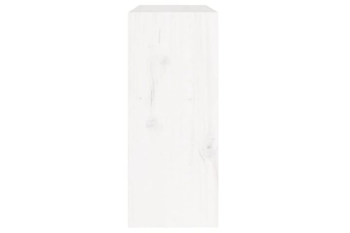 Kirjahylly/tilanjakaja valkoinen 60x30x71,5 cm täysi mänty - Valkoinen - Kirjahylly - Hylly
