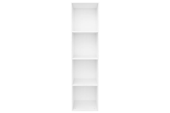 Kirjakaappi/TV-kaappi valkoinen 36x30x143 cm lastulevy - Valkoinen - Kirjahylly - Hylly