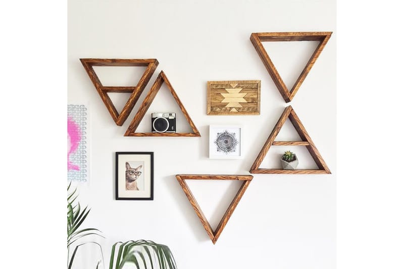 Kolmiohylly Arthur - Säilytys - Hylly - Seinähylly