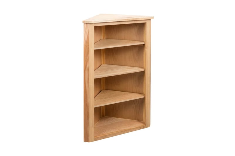 Kulmahylly 59x36x100 cm täystammi - Ruskea - Säilytys - Hylly - Kulmahylly