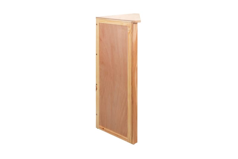 Kulmahylly 59x36x100 cm täystammi - Ruskea - Säilytys - Hylly - Kulmahylly