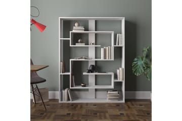 Kussmann kirjahylly 22 cm maalattua puuta - Valkoinen - Säilytys - Hylly - Kirjahylly