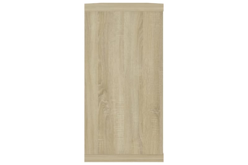 Kuutioseinähyllyt 2 kpl Sonoma-tammi 100x15x30 cm lastulevy - Ruskea - Säilytys - Hylly - Seinähylly