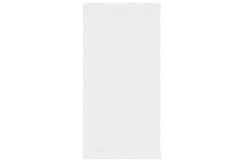 Kuutioseinähyllyt 2 kpl valkoinen 100x15x30 cm lastulevy - Valkoinen - Säilytys - Hylly - Seinähylly