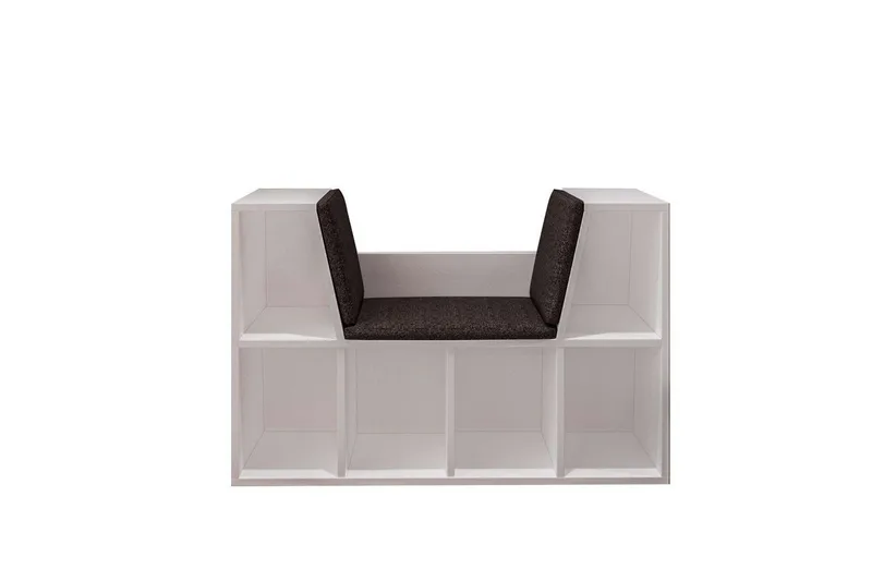 Kylen Kirjahylly 103 cm - Valkoinen - Säilytys - Hylly - Kirjahylly