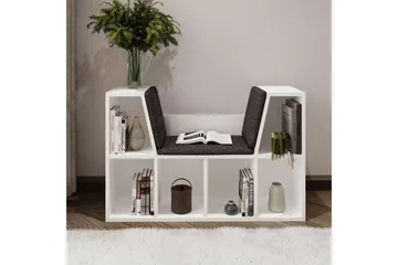 Kylen Kirjahylly 103 cm - Valkoinen - Säilytys - Hylly - Kirjahylly