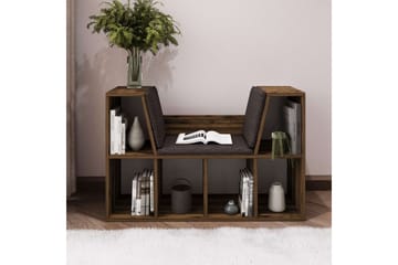 Kylen Kirjahylly 103 cm - Pähkinä - Säilytys - Hylly - Kirjahylly