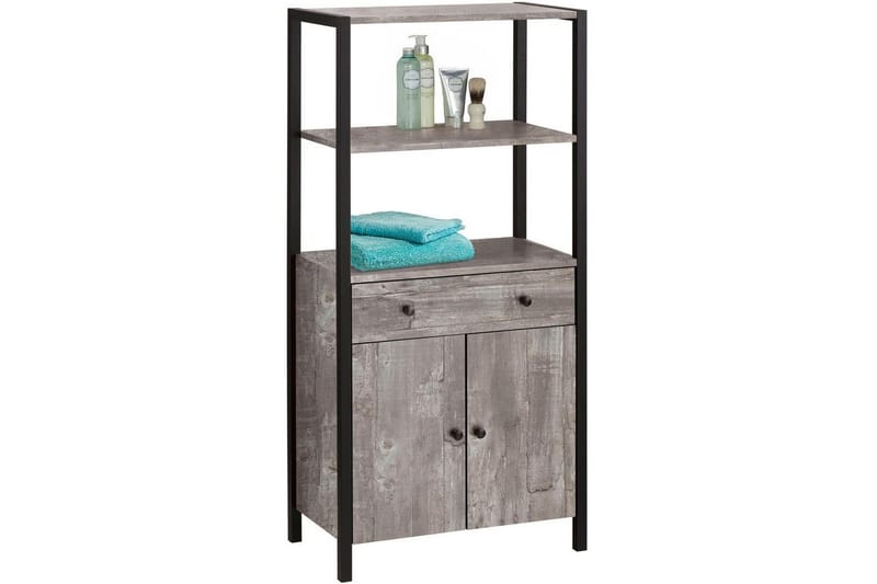 Kylpyhuonekaappi Chris - Säilytys - Hylly - Kirjahylly