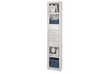 Laatikko Bailey 35,5 cm 2-pak - Valkoinen - Säilytys - Säilytyskalusteet - Lipasto - Tarvikkeet lipastoon - Lipaston laatikko