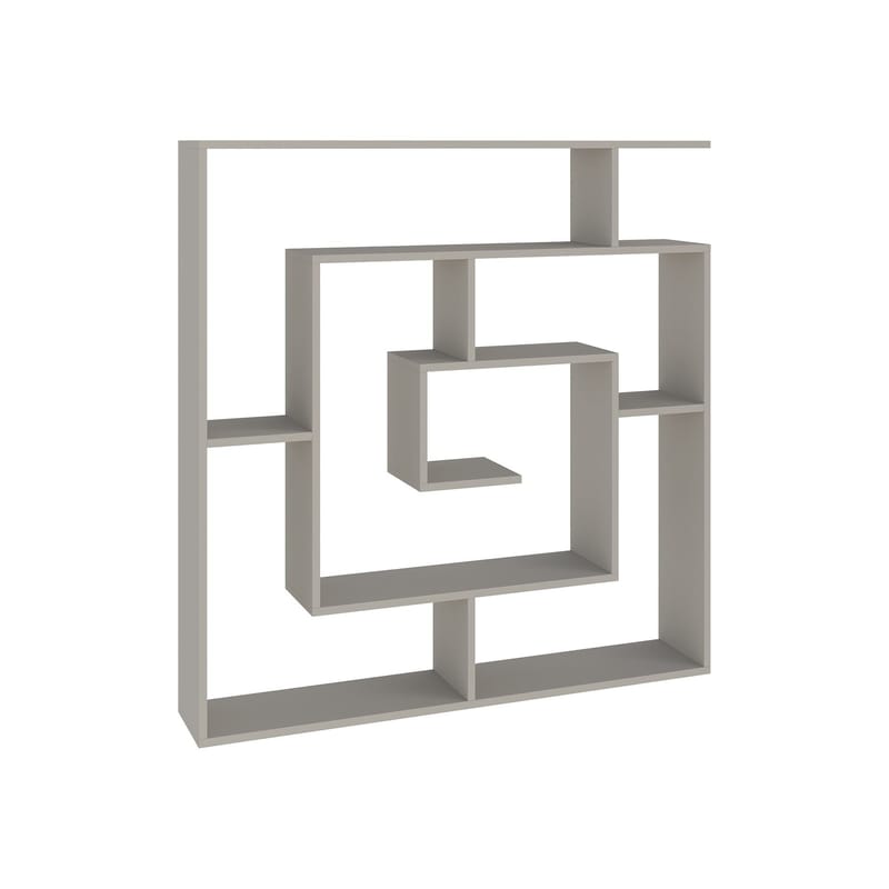 Labirent kirjahylly 125 cm vaalea puu, Beige
