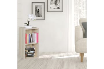 Langriville kirjahylly tammea - Beige - Säilytys - Hylly - Kirjahylly